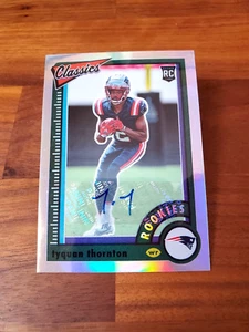 Tyquan Thornton - AUTO SILVER Chrome ROOKIE - 2022 Panini Classics Football NFL - Bild 1 von 2
