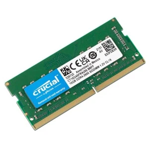 Crucial 16GB 2666MHz DDR4 SODIMM RAM PC4-21300 1Rx8 Laptop Memory CT16G4SFRA266 - Picture 1 of 2