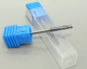 1xHRC55 2 flautas diámetro 3 mm * 3 mmSHK revestimiento carburo fresas cuadradas cortador herramientas CNC - Imagen 1 de 1