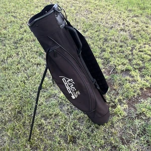 King Cobra Pencil Sunday Stand Golftasche Nylon gepolsterter Riemen 3-Wege-Teiler schwarz - Bild 1 von 12