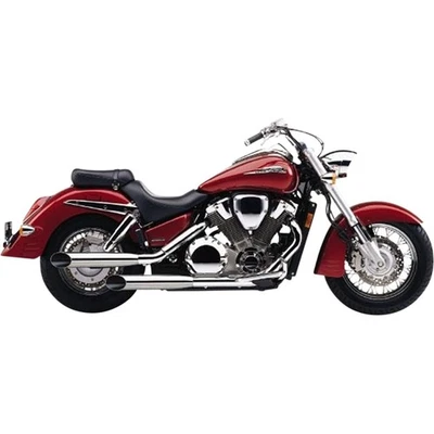 Cobra Slashcut Mufflers - Chrome - VTX1800 1176SC - Imagem 1 de 3