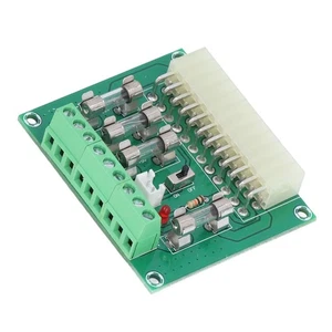 ATX Power Supply Adapter Module Wiring Breakout Board For 24PIN 20PIN Deskto - Afbeelding 1 van 10