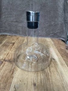 Norm Menü Glas Wein Dekanter Karaffe mit Belüfter - Bild 1 von 9