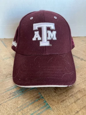 Gorra de béisbol Texas A&M roja Coliseo ajustable talla adulto roja oscura Foto 1 de 4