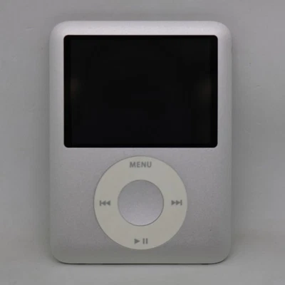 Apple iPod nano 3. Generation Silber (4GB) MP3 Player Defekt / vom Händler - Bild 1 von 4