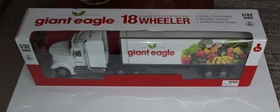 Giant Eagle 18 rodas semi caminhão controle remoto rádio escala 1/32 27MHz 2023 NOVO - Imagem 1 de 4