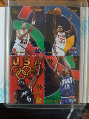 1996 Skybox USA basketball Card - Image 1 of 2