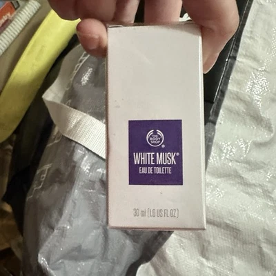 The Body Shop White Musk Eau De Toilette perfume spray lacrado 1 oz 30 ml - Imagem 1 de 4