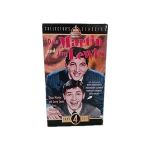 Dean Martin & Jerry Lewis Colgate Comedy Hour 4 Tape Set VHS - Picture 1 of 6
