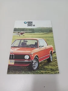 Original 1974 BMW 2002 & 2002tii Dealer Brochure Catalog - Picture 1 of 5