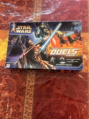 STAR WARS EPIC DUELS Board Game Used 2002 OOP - RARE BOARD GAME! Read Details - Image 1 of 4
