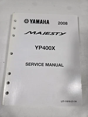Yamaha Majesty 400 2008 OEM manual de taller de reparación de servicio, YP400X Foto 1 de 2