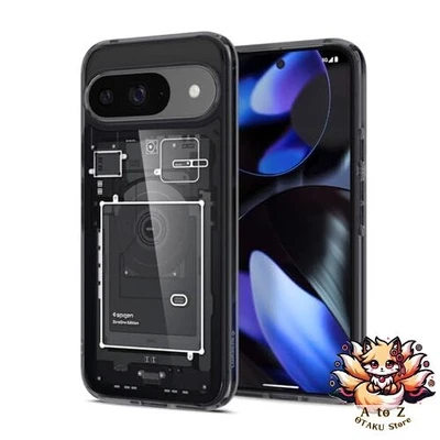 NEW Spigen Pixel 9/9 Pro Case Ultra Hybrid TPU Bumper Case Dual-Layer - Image 1 of 4