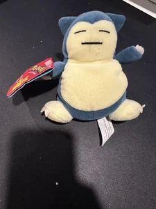 Official Authentic Pokemon Center Pokedoll Snorlax Nintendo Gbc Vintage Card - Picture 1 of 1