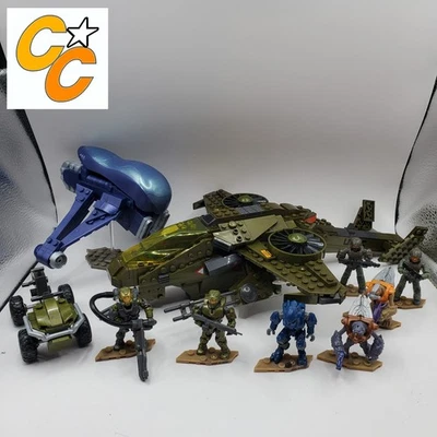 Incomplete Mega Construx Halo Aerial Ambush GGF83 Lot 10th ANNIVERSARY - Image 1 of 4