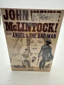 John Wayne MCCLINTOCK! ANGEL & THE BAD MAN 2 DVD SET Brand New Sealed Box - Picture 1 of 15