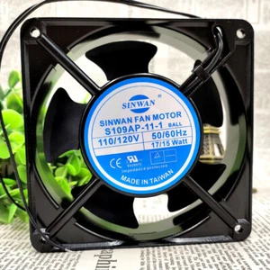 1 pcs SINWAN S109AP-11-1 12038 110/120V 17/15W 12CM Cabinet Cooling Fan - Picture 1 of 1