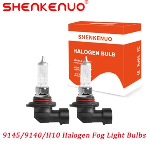 For 2004-2014 Ford F-150 3400K Halogen Fog Light Bulbs Combo 2x 9145 9140 - Picture 1 of 8