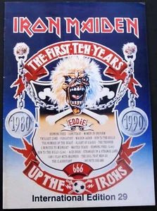 Iron Maiden Fan Club Original Vintage Magazine Number 29 1990 - Picture 1 of 12