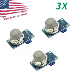 3Pcs MQ-135 NH3 NOx Alcohol Benzene Smoke CO2 Sensor Detector Module For Arduino - Picture 1 of 8