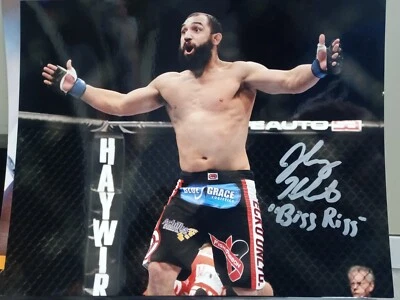 Foto 8x10 autografiada firmada por Johny Hendricks UFC MMA Foto 1 de 2