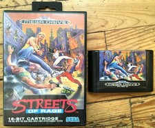 Streets of rage 1 boxed without sega mega drive pal leaflet euro boxed ovp sor I