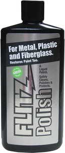 FLITZ Metal, Plastic & Fiberglass Polish 7.6oz/225ml Liquid Formula  (SEE VIDEO)