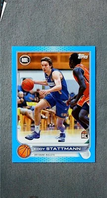 2022-23 Topps NBL Blue #20 Kody Stattmann RC Brisbane Bullets - Image 1 of 2