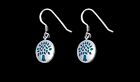 925 Sterling Silver Tree Earrings Family Tree Earrings Oak Tree Earrings
