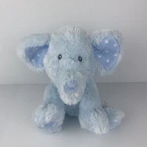 Russ Berrie Elliefumps Elephant Plush Blue Soft Animal Toy Nursery 25cm No 35384 - Picture 1 of 11