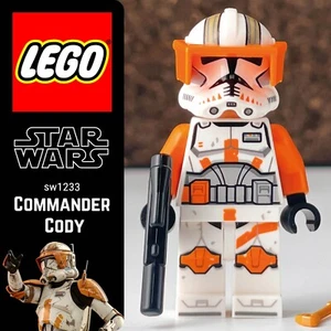 π LEGO Commander Cody sw1233 Minifigure Star Wars Clone Trooper 212th - Picture 1 of 8