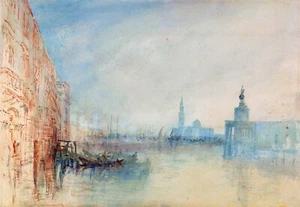 Venice, The Mouth of the Grand Canal Painting by Joseph Turner Reproduction - Picture 1 of 3