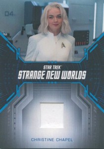 Star Trek Strange New Worlds S1 costume card RC04 of Nurse Christine Chapel
