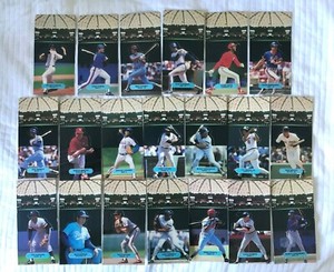 1987 Donruss All Star Game Pop-Ups 20 Card Set Ripken~Gwynn~Puckett~Schmidt~Bogg