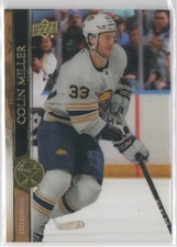 2020-21 Upper Deck Clear Cut UD Exclusives #24 Colin Miller SSP