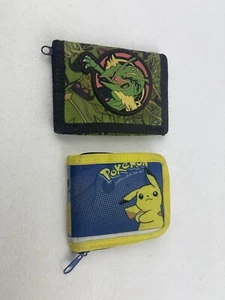Pokémon Pikachu and Rayquaza Kids Wallet Bundle - Picture 1 of 8