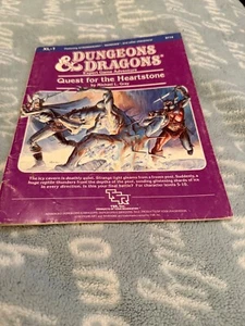 Advanced Dungeons & Dragons XL1 QUEST FOR THE HEARTSTONE Module Complete TSR - Picture 1 of 5