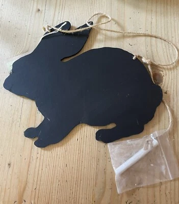 Rabbit chalkboard - Image 1 of 3