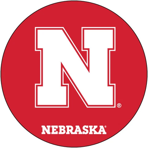 NEBRASKA 4" BLOCK LETTER MAGNET-NEBRASKA CORNHUSKERS CAR MAGNET-NEW FOR 2016! Cover