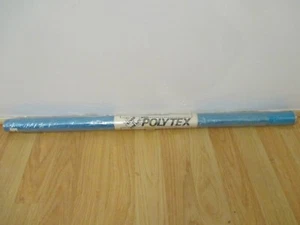 RARE VINTAGE POLYTEX  POWERMAX - BLUE - 2M x 30" Iron on Covering - READ - Picture 1 of 10