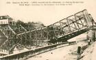 13665564 Creil Guerre 1914 Incendie par les Allemands Le Pont de Fer sur l'Oise 