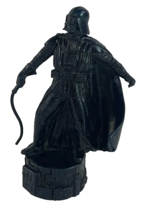 Star Wars Saga Chess Darth Vader Piece 2005 Black Team LFL Figure 3.25” Loose - Image 1 of 4