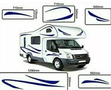 (No.736) Camper Van Graphics, Motorhome Decals, Stickers, Caravan Vinyl