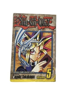 Yu-Gi-Oh Vol 5 Shonen Jump Graphic Novel Kazuki Takahashi First Printing USA - Picture 1 of 12
