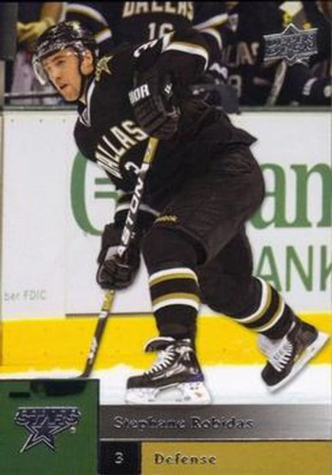 #140 Stephane Robidas - Dallas Stars - 2009-10 Upper Deck Hockey - Image 1 of 1