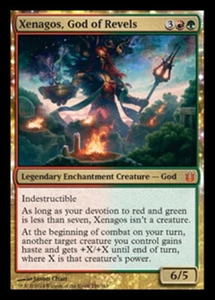MTG XENAGOS, GOD OF REVELS EXC - XENAGOS, GOTT DER AUFLÖSUNG - BNG - MAGIC - Bild 1 von 1