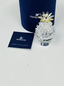 Swarovski Crystal Cactus Object Flower Plant Figurine 291549 MIB - Picture 1 of 16