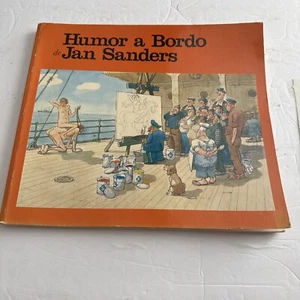 JAN SANDERS 1978 Humor A Bordo Cartoonist Illustrator Humorist in Spanish - Foto 1 di 14