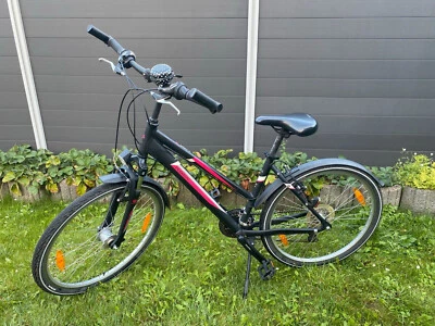 Pegasus Fahrrad 26 Zoll in matt schwarz/pink mit 18 Gänge - Bild 1 von 4