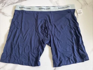 New Tommy John Mens Essential Second Skin Modal Boxer Brief Underwear Size L - Picture 1 of 7